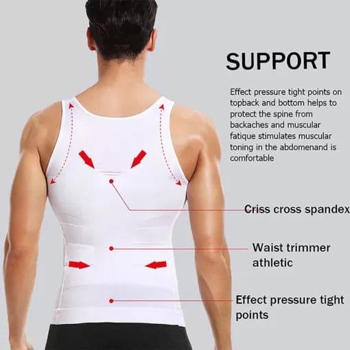 Men Slimming Vest Body Shaper