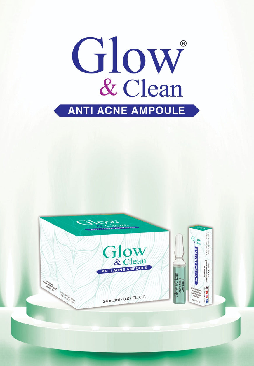 Glow & Clean Anti-Acne Ampoule + Face Wash